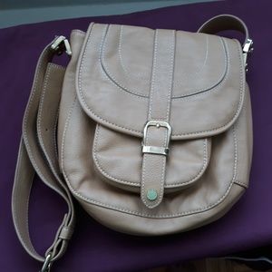 Camel Steve Madden Cross-body Bag